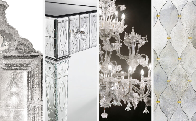 Arte Veneziana архитектурное стекло - литые бордюры молдинги литые стеклянные рамы